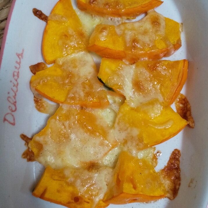 レンジ・トースター♪かぼちゃチーズ焼き